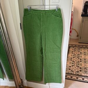 Green Corduroy Pants
